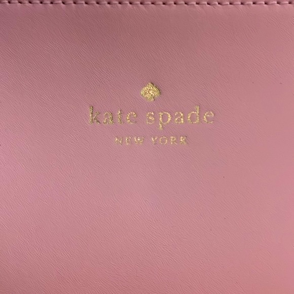 NWT - Kate Spade - Schuyler Smooth Leather, Medium - Chalk Pink - Picture 6 of 11